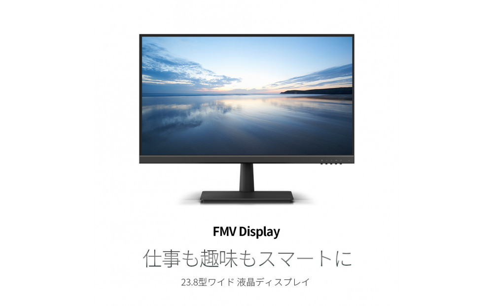 FMV Display　23.8型ワイド ノングレア液晶（WMD24021BT）
