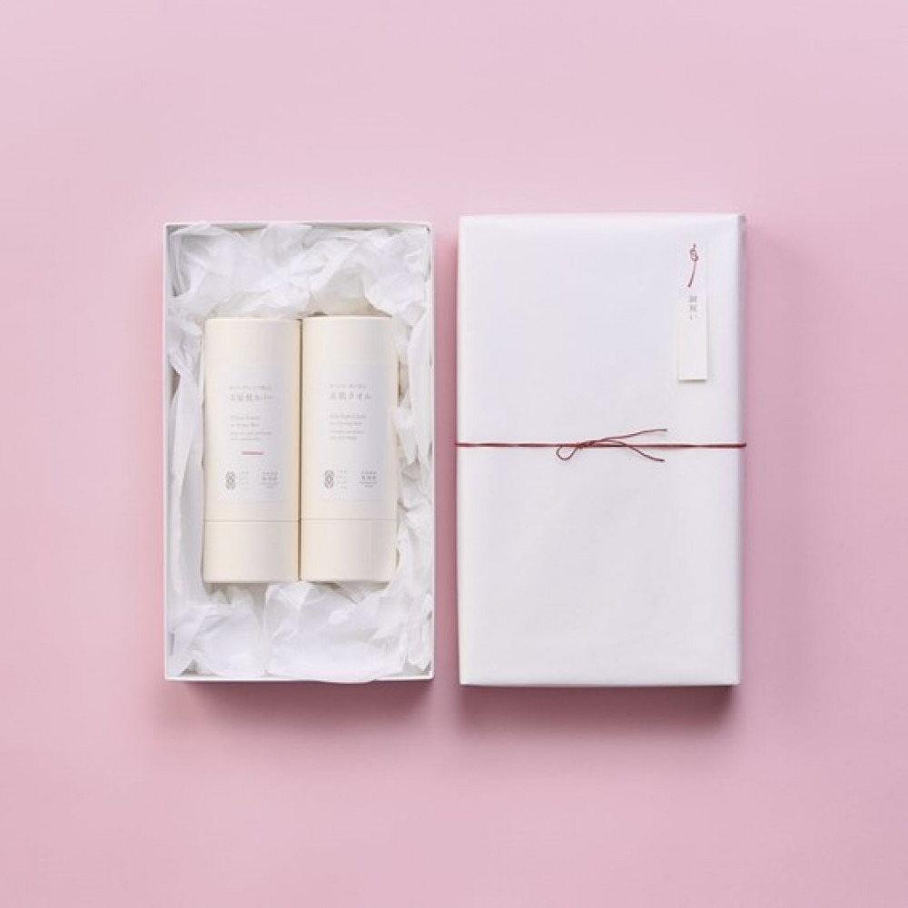 【南砺市】松井機業「城端しけ絹」全身整う 美髪枕カバー【朱鷺色（薄ピンク）】×美肌タオルセット