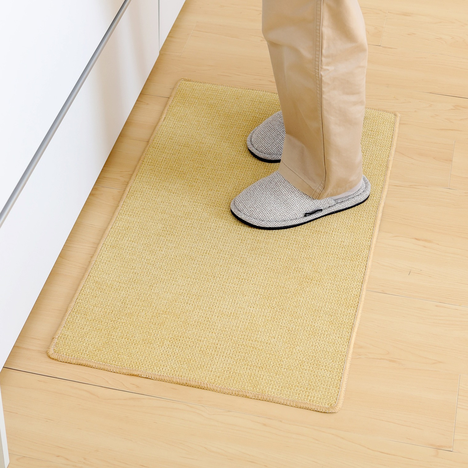 PallyPally&nbsp;キッチンマット&nbsp;80cm&nbsp;YE