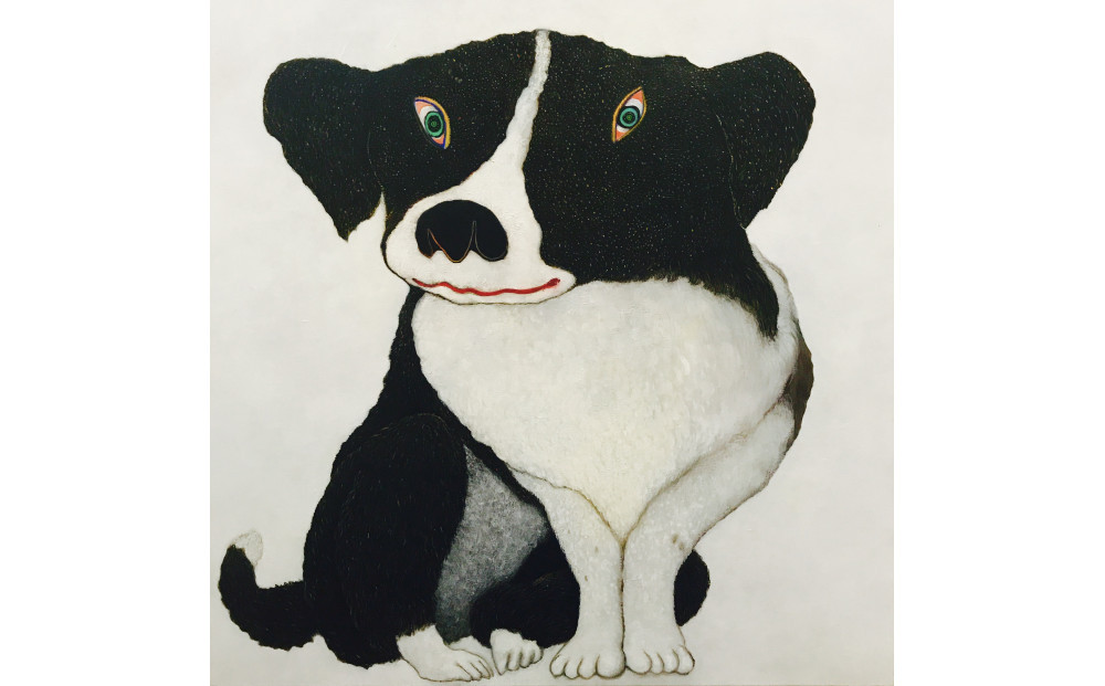 アーティストが描く愛しいペットのポートレート　S30号