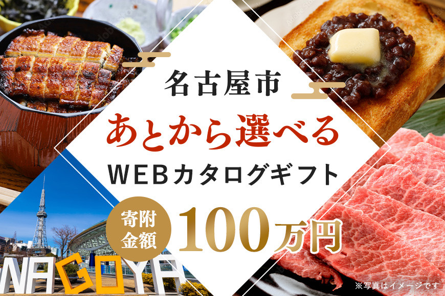 あとから選べるWEBカタログギフト（寄附100万円コース）300000ポイント名古屋市