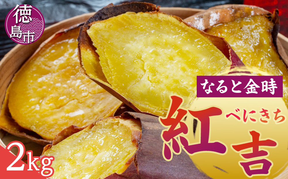 さつまいも なると金時 紅吉（べにきち）2kg  芋 いも