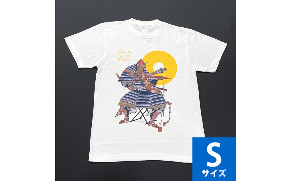 オリジナル【加藤清正Tシャツ】Ｓサイズ（ホワイト）／名古屋刀剣博物館