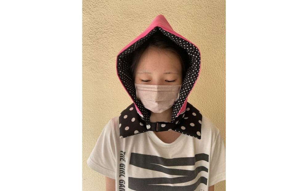 防災頭巾　子ども用&nbsp;＜カラー：ピンク色＞【避難グッズ&nbsp;グッズ&nbsp;防災用品&nbsp;避難用品&nbsp;地震&nbsp;火事&nbsp;火災&nbsp;保護&nbsp;災害&nbsp;地震対策&nbsp;防災対策】