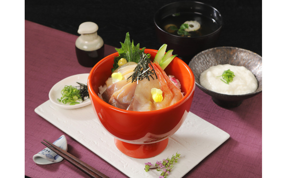 加賀屋　海鮮漬け椀の具（4人前）