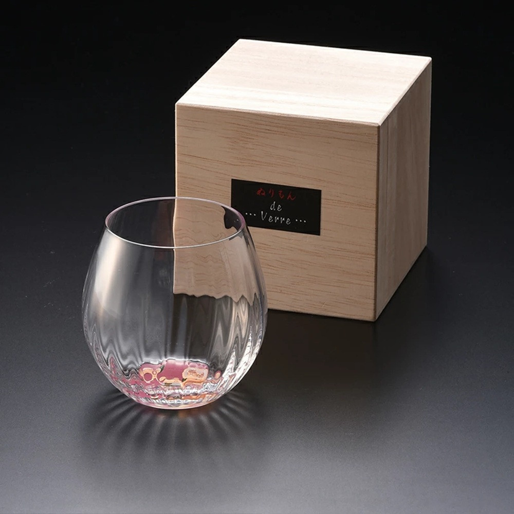 みよし漆器本舗&nbsp;紀州塗り&nbsp;ぬりもん&nbsp;de&nbsp;Verre&nbsp;タンブラーグラス&nbsp;椿&nbsp;380ml