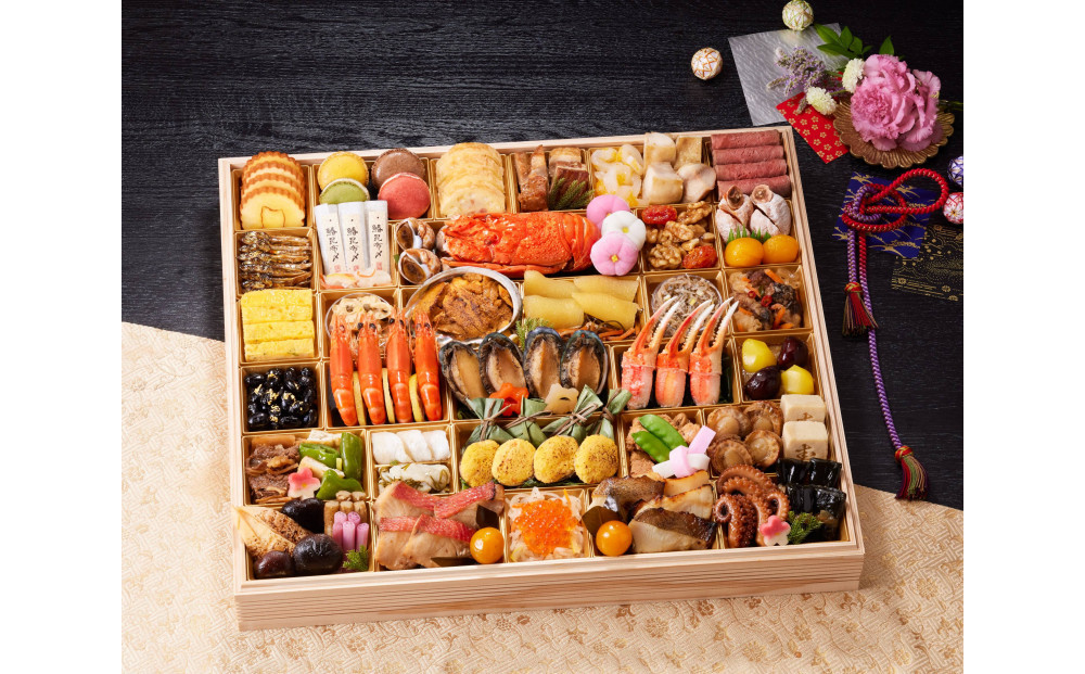 京都しょうざん おせち料理「春華」一段（滋賀県草津市で製造）