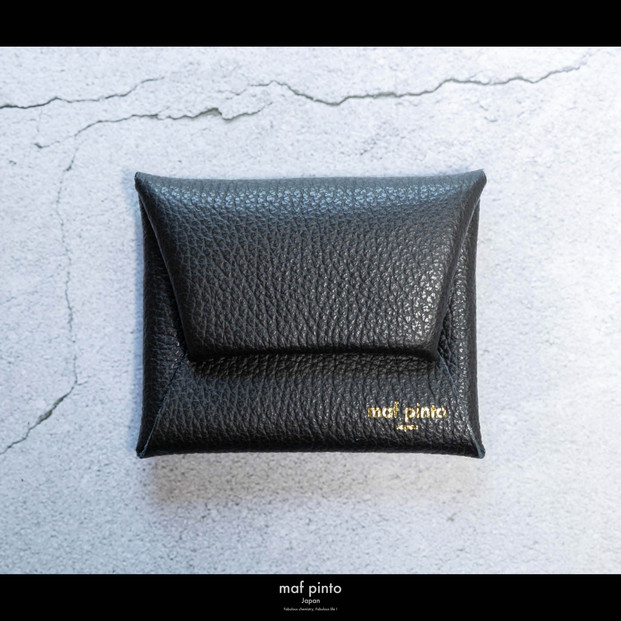 maf&nbsp;pinto&nbsp;(マフ&nbsp;ピント)&nbsp;ミニ財布&nbsp;コンパクト&nbsp;ウォレット&nbsp;小型&nbsp;小銭入れ&nbsp;カードケース&nbsp;レザー&nbsp;本革&nbsp;64ブラック