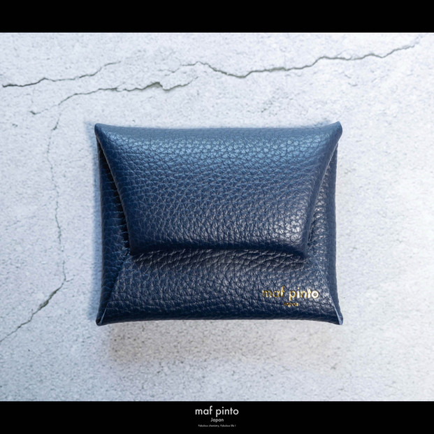 maf&nbsp;pinto&nbsp;(マフ&nbsp;ピント)&nbsp;ミニ財布&nbsp;コンパクト&nbsp;ウォレット&nbsp;小型&nbsp;小銭入れ&nbsp;カードケース&nbsp;レザー&nbsp;本革&nbsp;63ネイビー