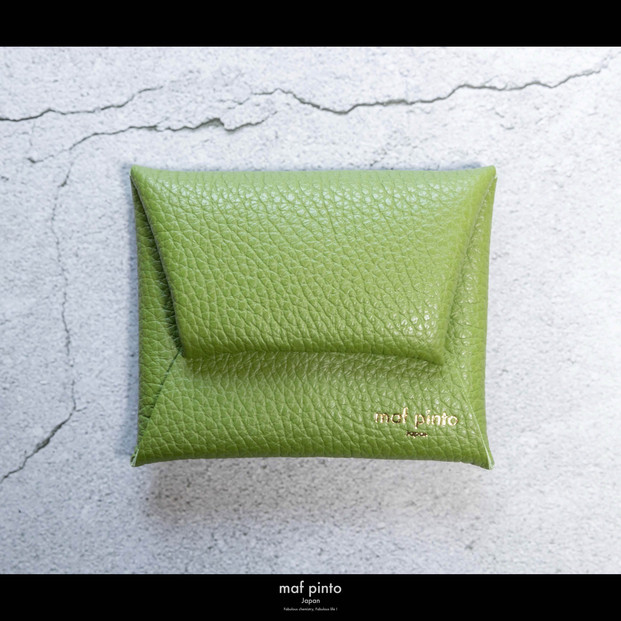 maf&nbsp;pinto&nbsp;(マフ&nbsp;ピント)&nbsp;ミニ財布&nbsp;コンパクト&nbsp;ウォレット&nbsp;小型&nbsp;小銭入れ&nbsp;カードケース&nbsp;レザー&nbsp;本革&nbsp;58グリーンティー