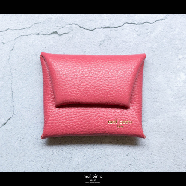 maf&nbsp;pinto&nbsp;(マフ&nbsp;ピント)&nbsp;ミニ財布&nbsp;コンパクト&nbsp;ウォレット&nbsp;小型&nbsp;小銭入れ&nbsp;カードケース&nbsp;レザー&nbsp;本革&nbsp;55ピンク