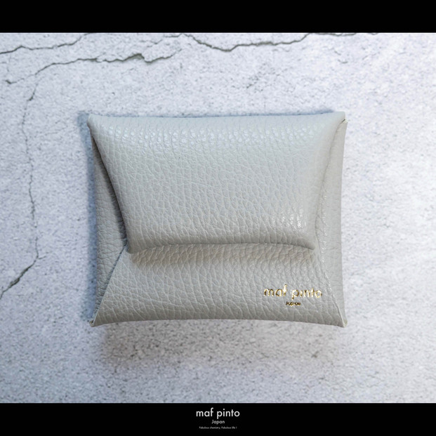 maf&nbsp;pinto&nbsp;(マフ&nbsp;ピント)&nbsp;ミニ財布&nbsp;コンパクト&nbsp;ウォレット&nbsp;小型&nbsp;小銭入れ&nbsp;カードケース&nbsp;レザー&nbsp;本革&nbsp;51ライトグレー