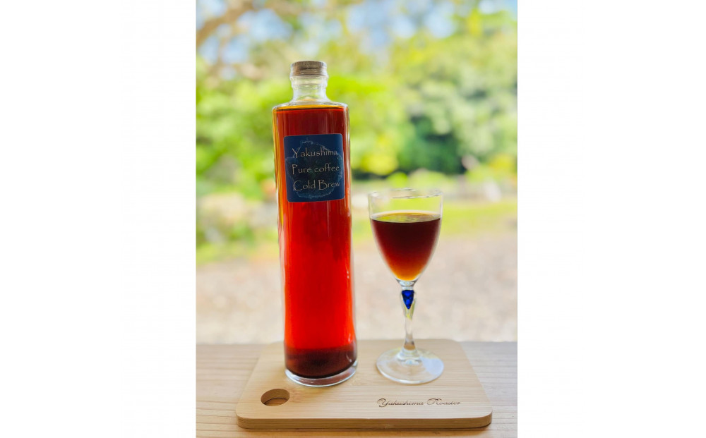 世界自然遺産の屋久島の水でゆっくり淹れた水出しコーヒー