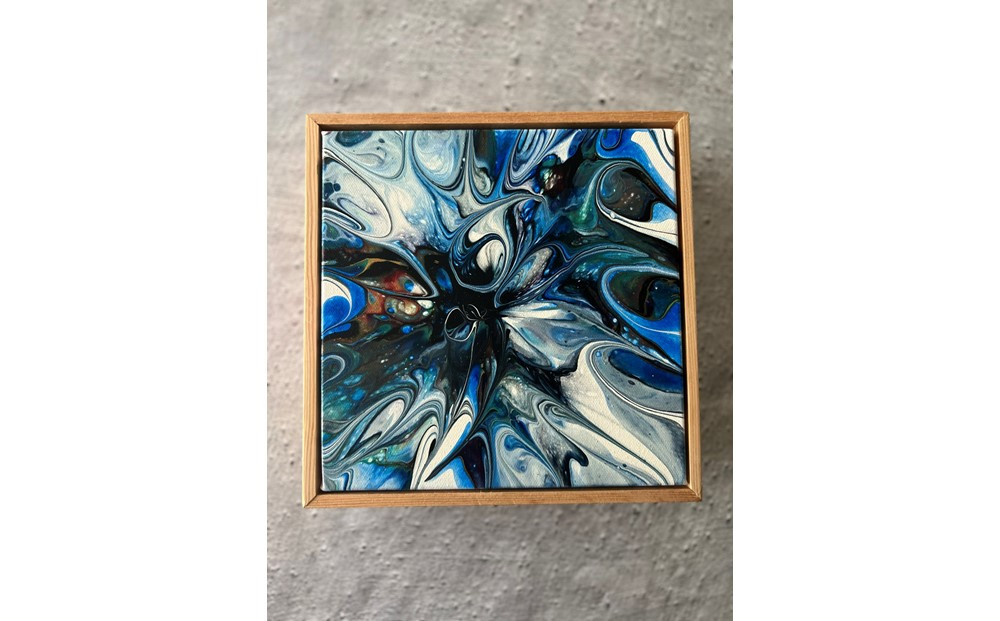 ポーリングアート「深淵の鼓動」