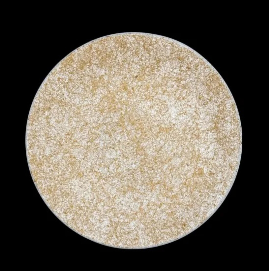 フラットプレート(D) 乱糸(マット仕上げ)純白［NF108］