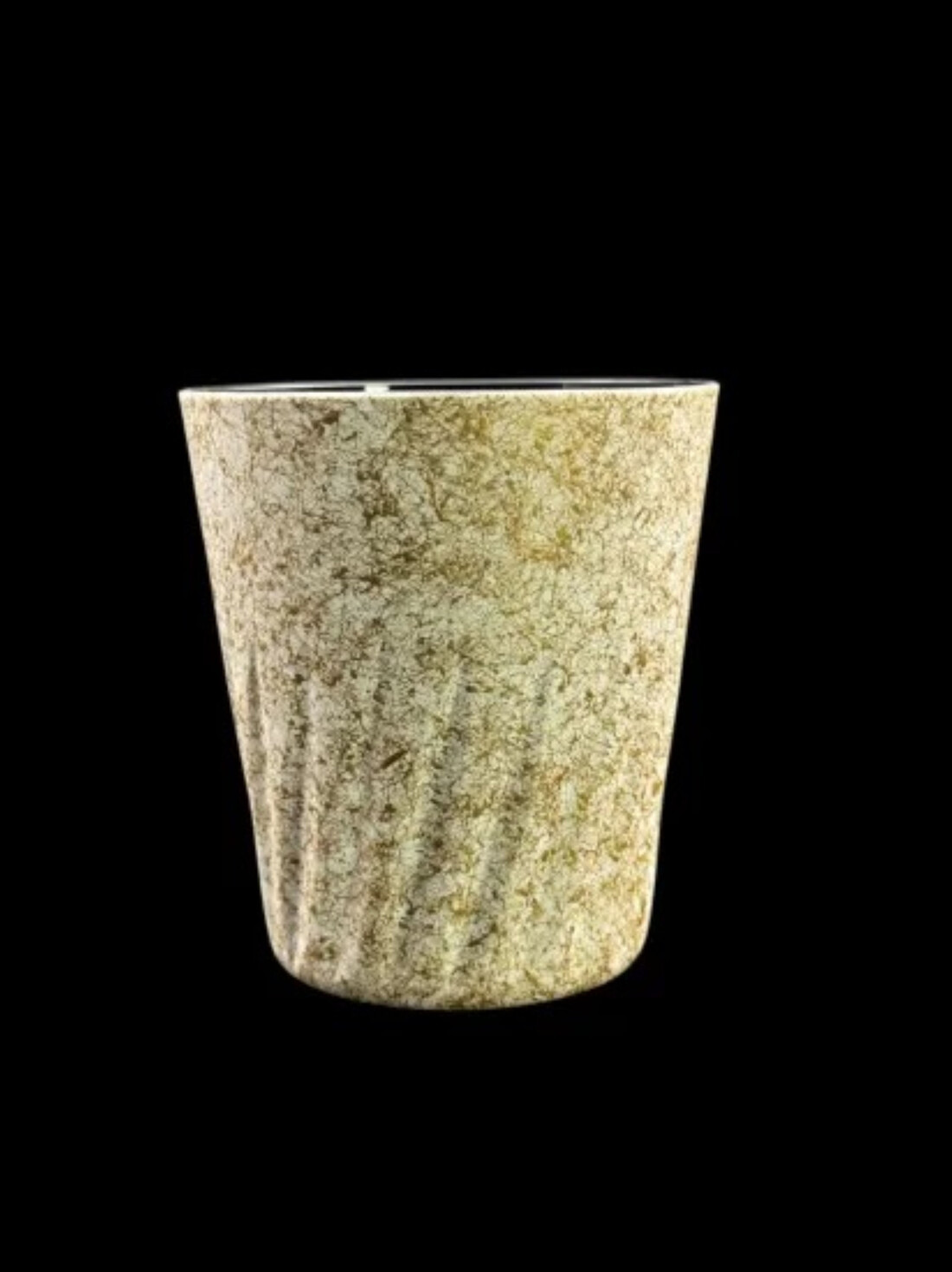 ロックグラス315 乱糸(マット仕上げ)純白