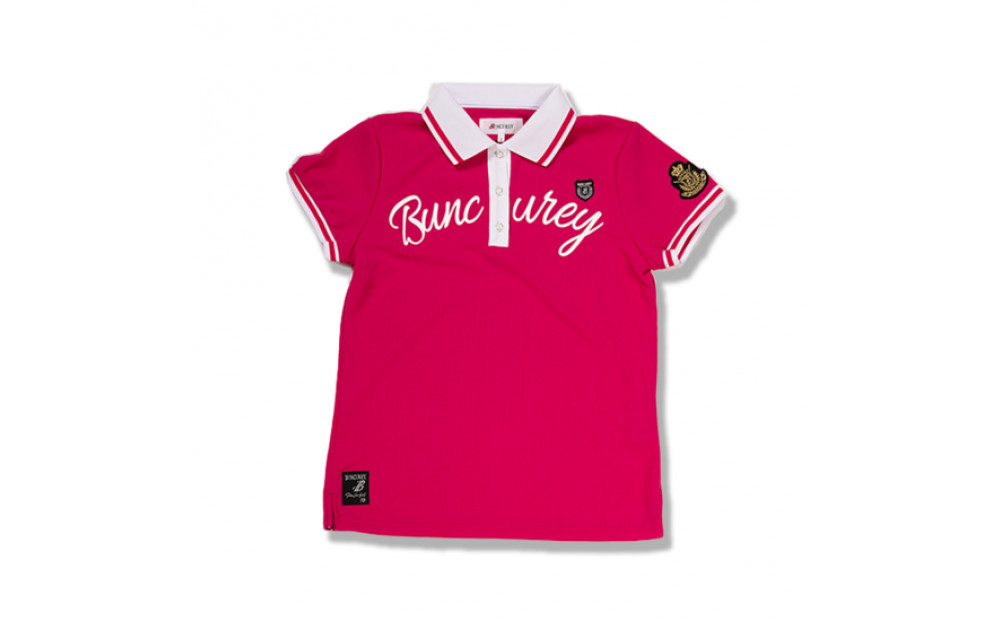 BUNCUREY　ゴルフウェア　半袖ポロシャツ（BL23SS-01-504)　ピンク／サイズ0