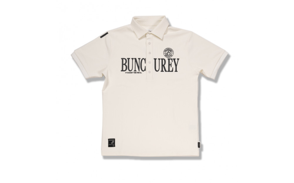 BUNCUREY　ゴルフウェア　半袖ポロシャツ（BM23SS-01-003）オフ／サイズ6