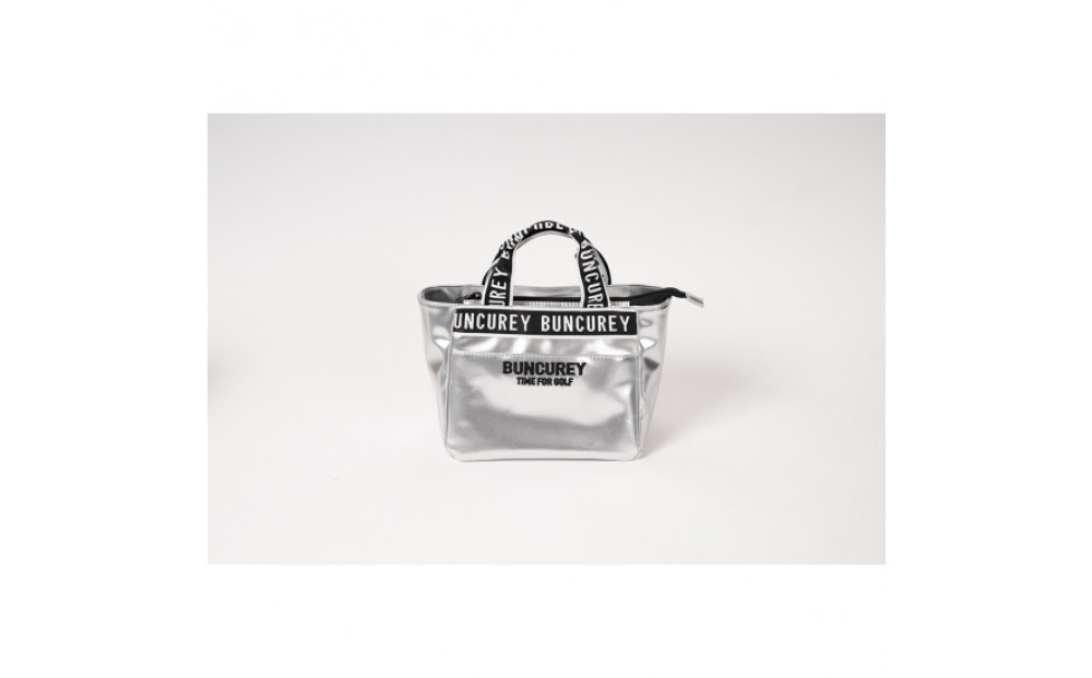 BUNCUREY　エナメルカートバック（BM23SS-17-037）〈シルバー〉