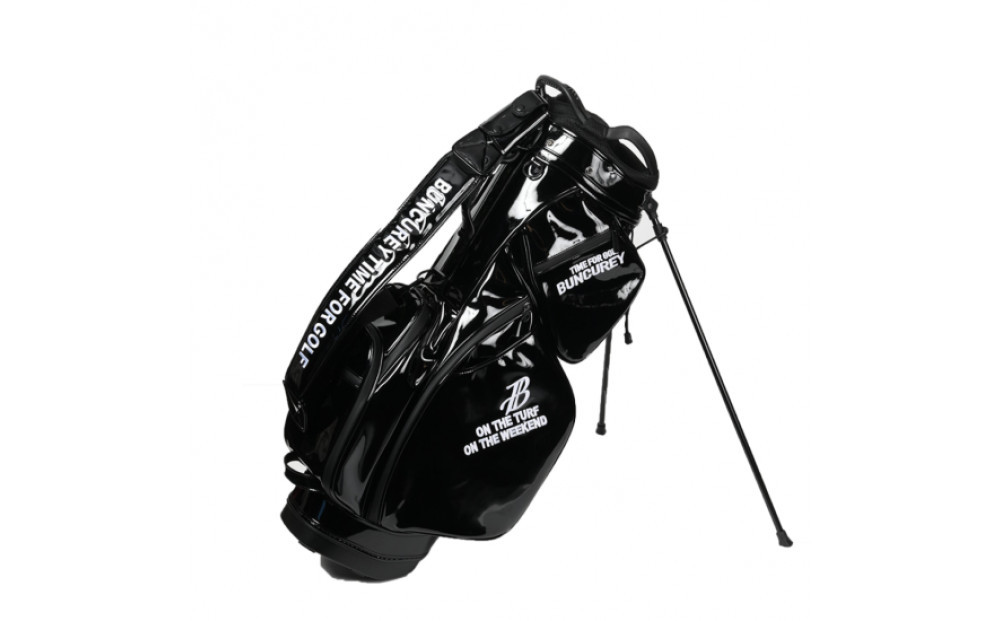 BUNCUREY　スタンド型キャディーバッグ（BM23SS-16-030）〈ブラック〉