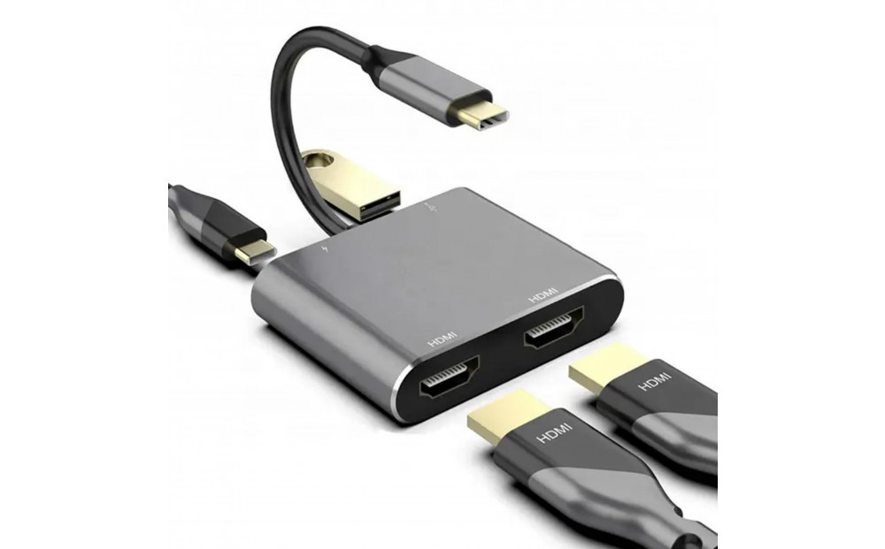 Hanx-Tech&nbsp;USBC&nbsp;4in1&nbsp;変換アダプタ