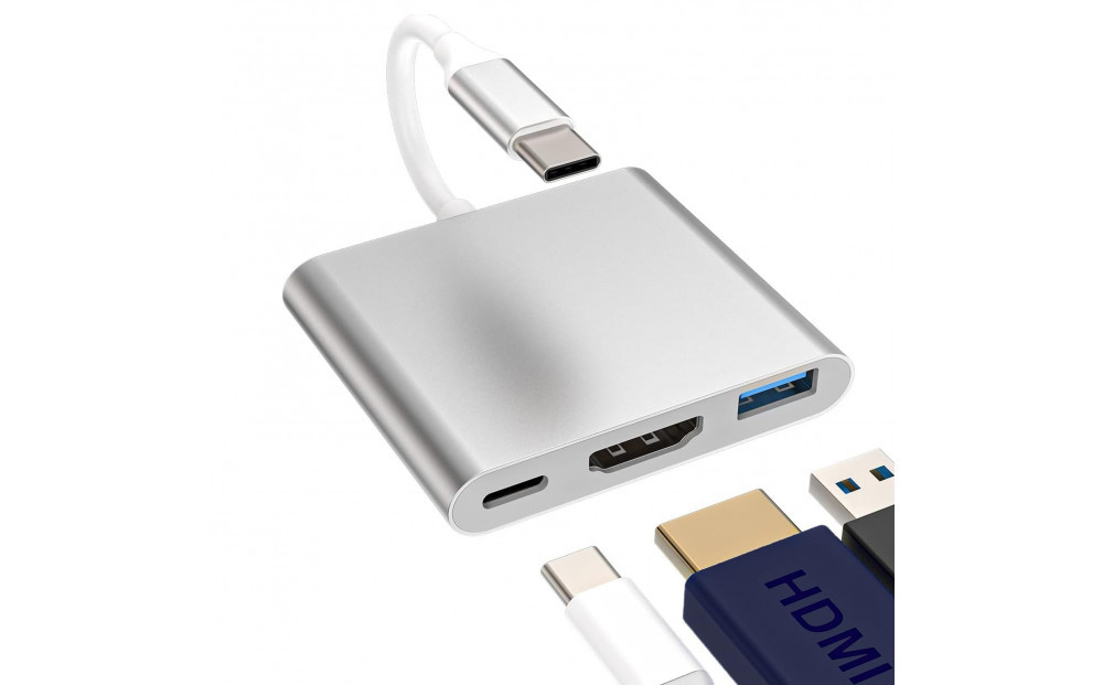 Hanx-Tech USBC 3in1 変換アダプタ