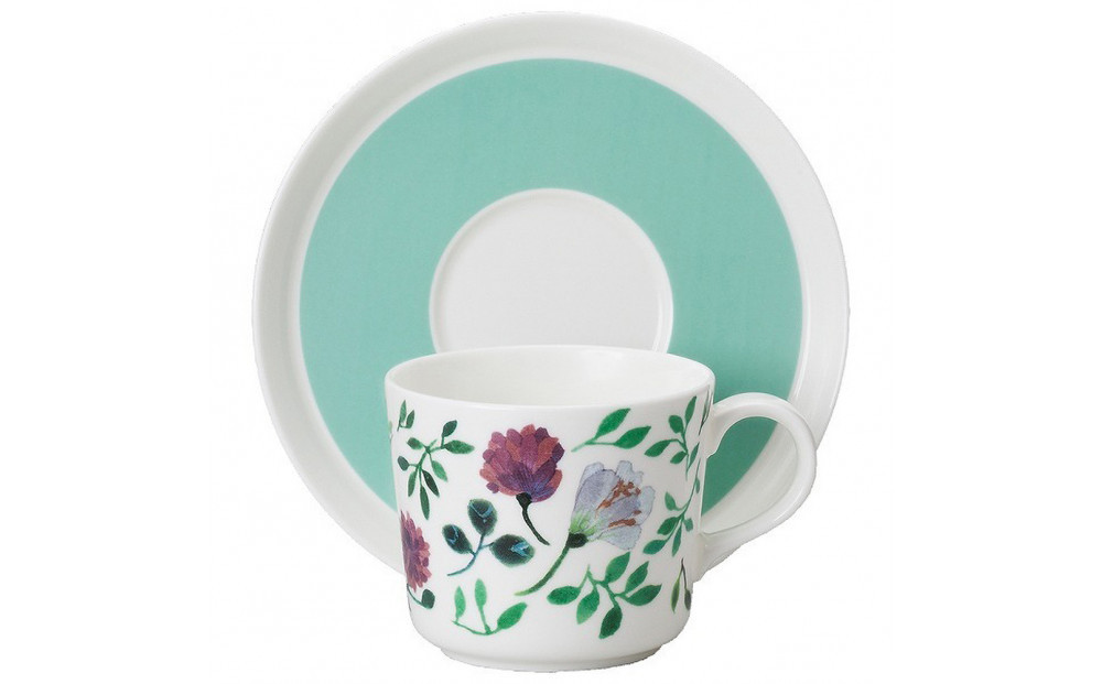 ナルミ&nbsp;アンナエミリア&nbsp;兼用カップ＆ソーサー(グランドマザーズブーケ)&nbsp;220cc&nbsp;51857-23117P