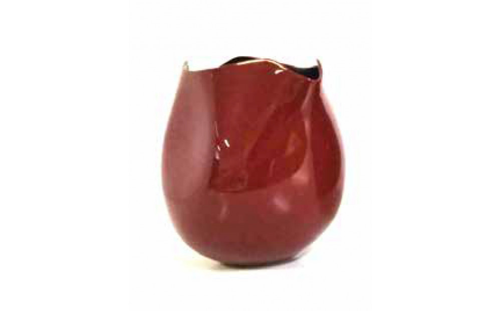 両口酒器「えくぼ」(赤)