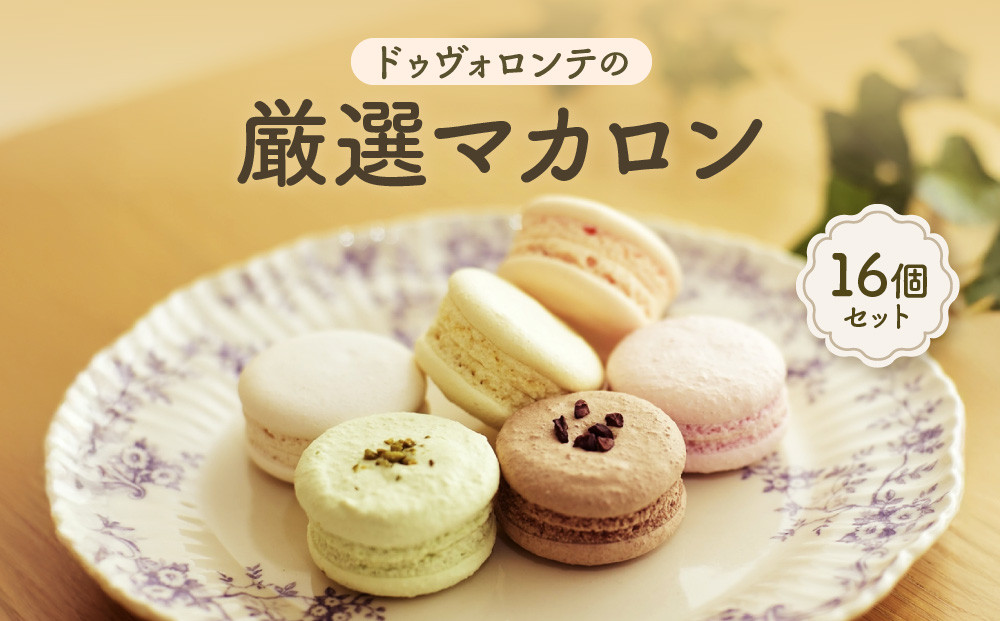 ドゥヴォロンテの厳選マカロンセット