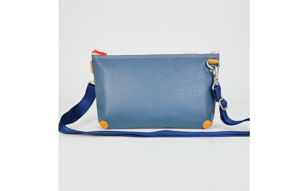 TENT&nbsp;BAG&nbsp;MORGAN.05　防水ショルダーバッグ【ネイビー】