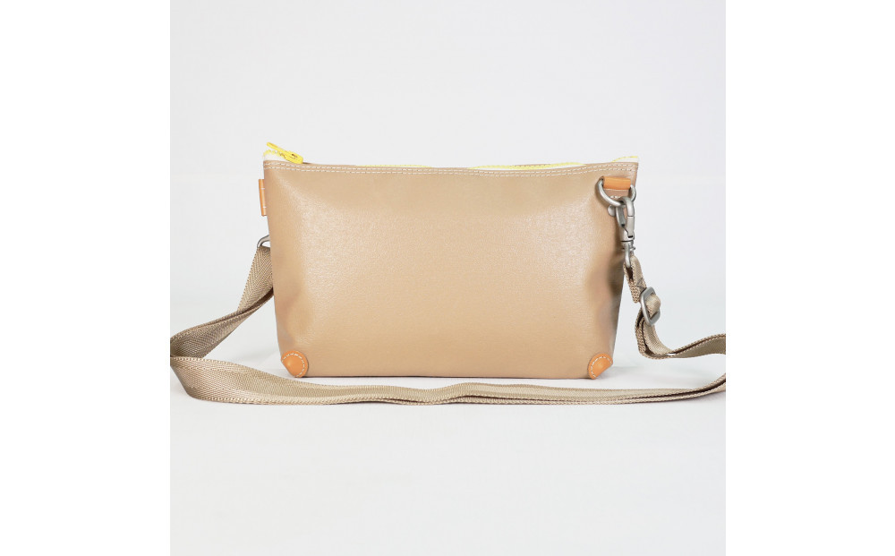 TENT&nbsp;BAG&nbsp;MORGAN.04　防水ショルダーバッグ【ベージュ】