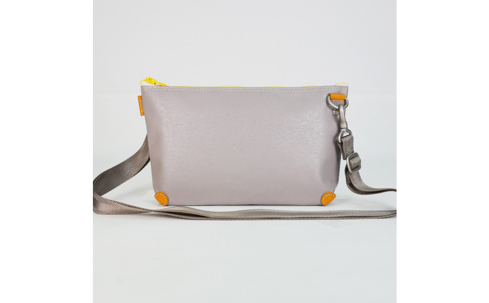 TENT&nbsp;BAG&nbsp;MORGAN.03　防水ショルダーバッグ【グレー】