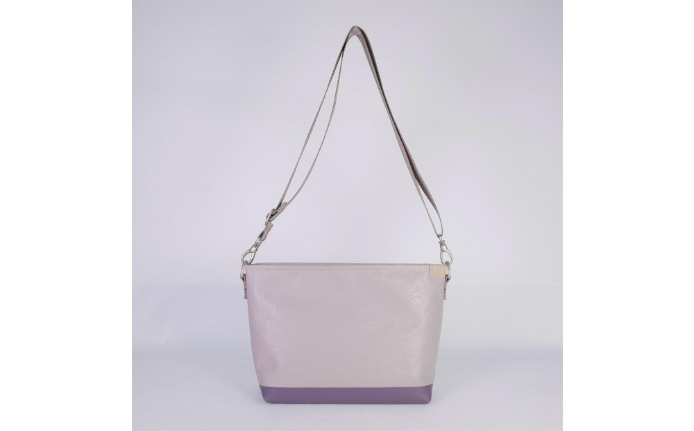 TENT&nbsp;BAG&nbsp;HEIDI.03　防水ショルダーバッグ【グレー】