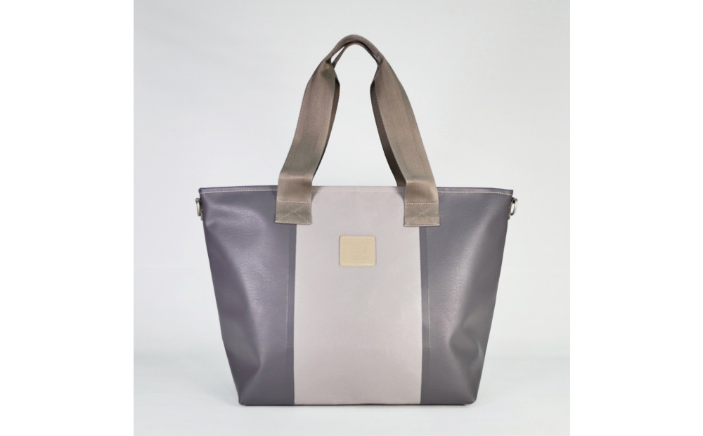 TENT&nbsp;BAG&nbsp;RYAN.03　防水トートバッグ【グレー】