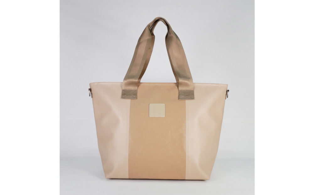 TENT&nbsp;BAG&nbsp;RYAN.03　防水トートバッグ【ベージュ】