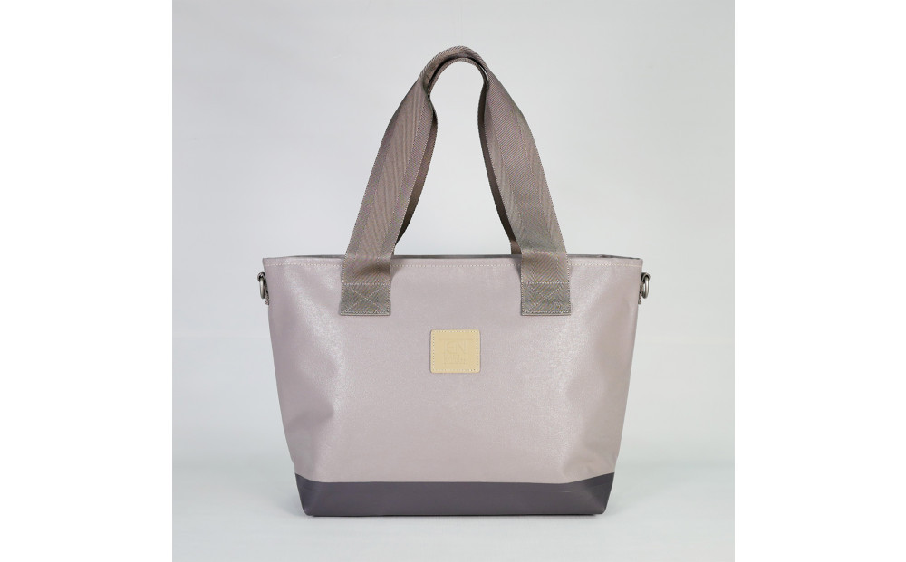 TENT&nbsp;BAG&nbsp;KEVINI.03　防水トートバッグ&nbsp;A4サイズ【グレー】