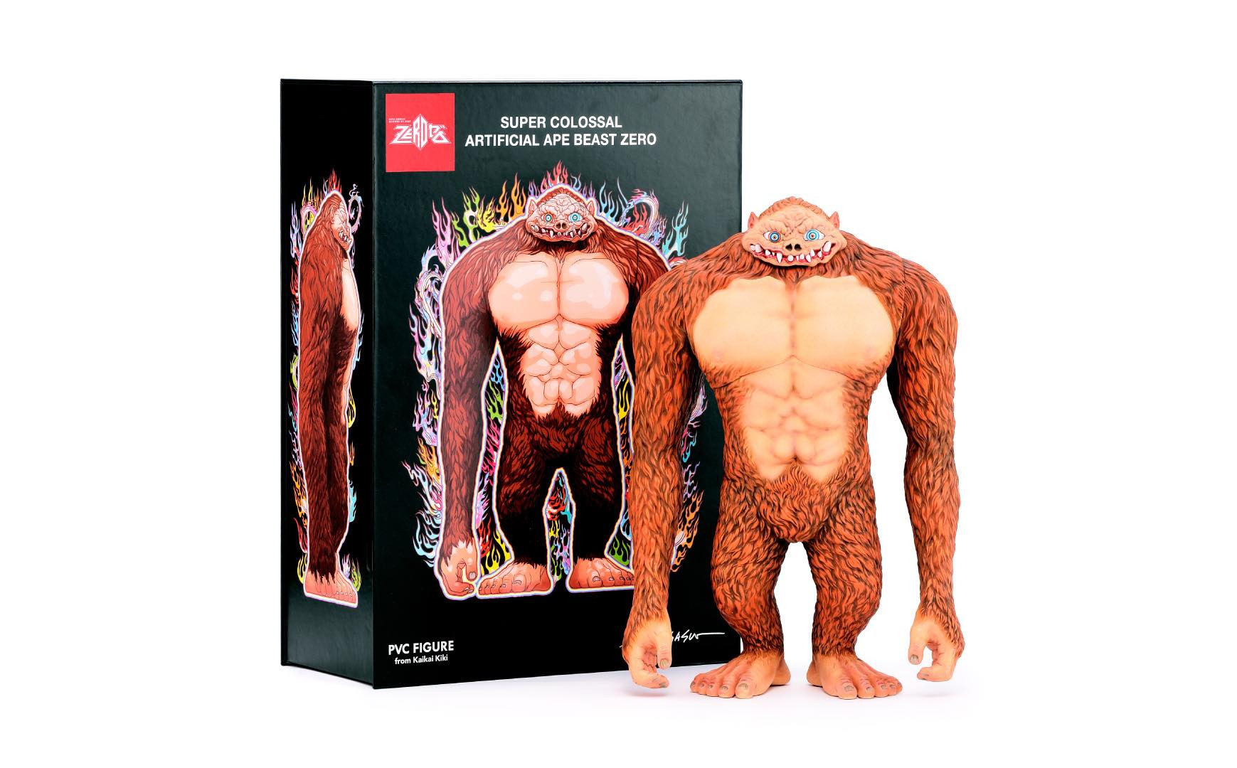 村上隆 「超弩級人造怪猿獣ZERO」 PVCフィギュア［ 京都 村上隆 カイカイキキ アーティスト 大人気 コング おしゃれ かわいい アート 現代美術 人気 おすすめ 通販 送料無料 ふるさと納税 ］