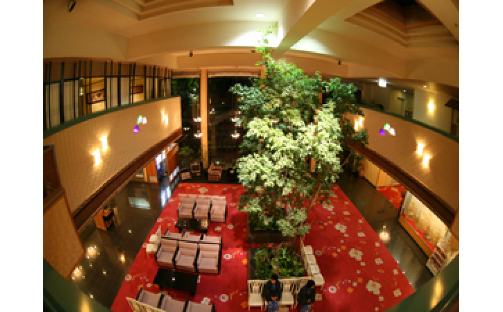 【夕凪の湯　ＨＯＴＥＬ花樹海】平休日1泊2食付&nbsp;ペア宿泊券《岩露天風呂付和室》