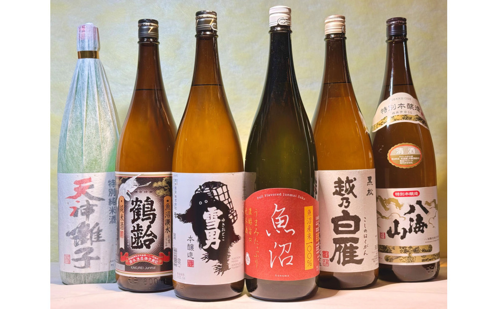 心も温まる雪国越後のお燗酒(1800ml×6本)