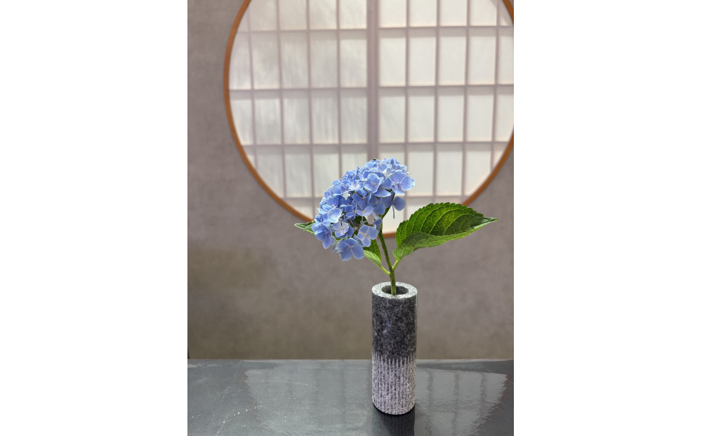庵治石　花瓶&nbsp;&nbsp;COLUMN&nbsp;straight