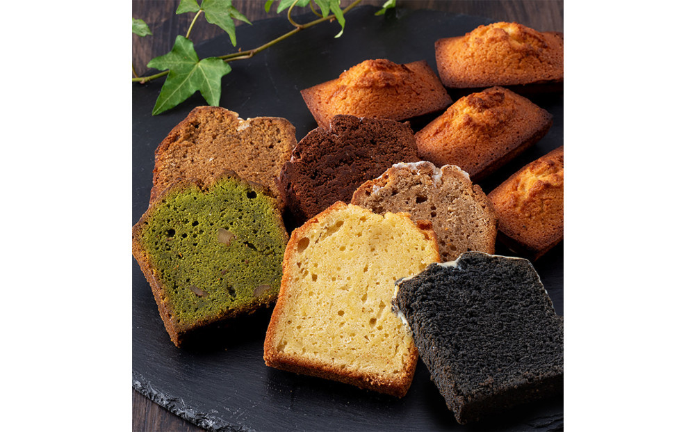 パウンドケーキ6枚とフィナンシェ6個詰合せ