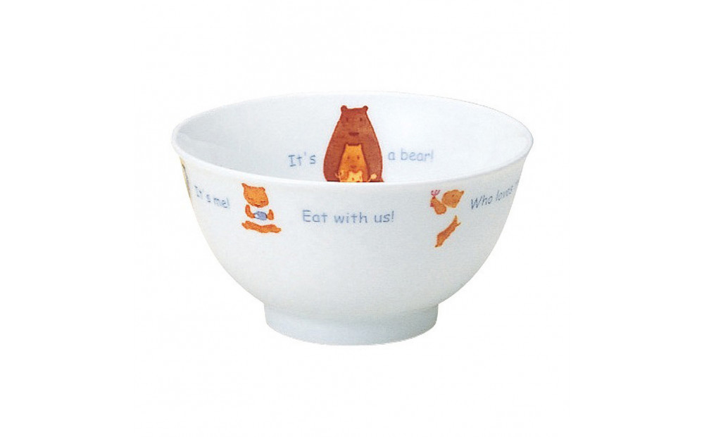 ナルミ みんなでたべよっ！ 飯茶碗 240cc 40433-3321