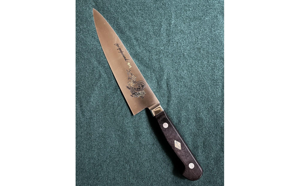 堺刀司　特別デザイン仕様モリブデン鋼牛刀