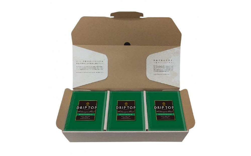 鎌倉工場焙煎！ドリップトップキリマンジャロブレンド　24杯　| コーヒー 老舗  ドリップバッグ 厳選ブレンド 人気 おすすめ カフェ 珈琲 ドリップ 送料無料 神奈川 鎌倉