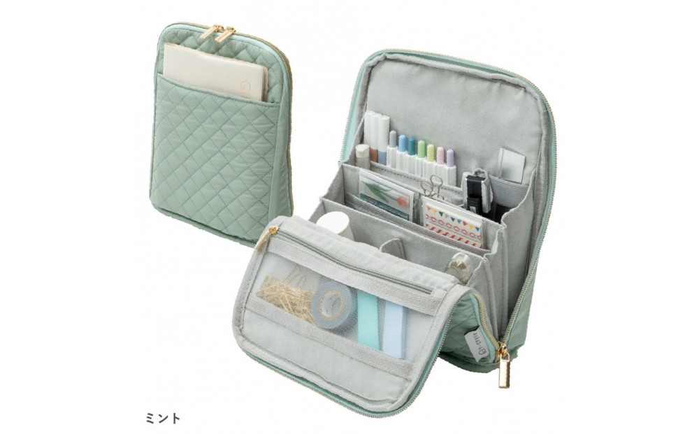 Y-Style 手帳が入るペンケース Mサイズ【ミント】