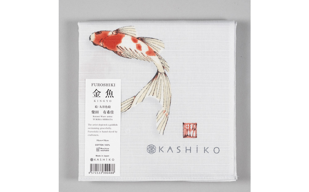 FUROSHIKI&nbsp;&nbsp;風呂敷&nbsp;ふろしき&nbsp;金魚&nbsp;日本製&nbsp;70cm×70cm