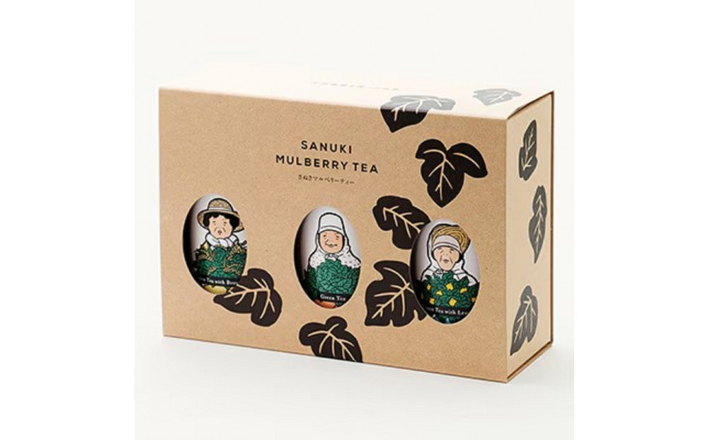 さぬきマルベリーティー3種詰め合わせギフト&nbsp;(計56パック）