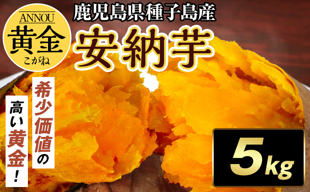 種子島産安納黄金いも5kg&nbsp;2S～Sサイズ（61g～150g）