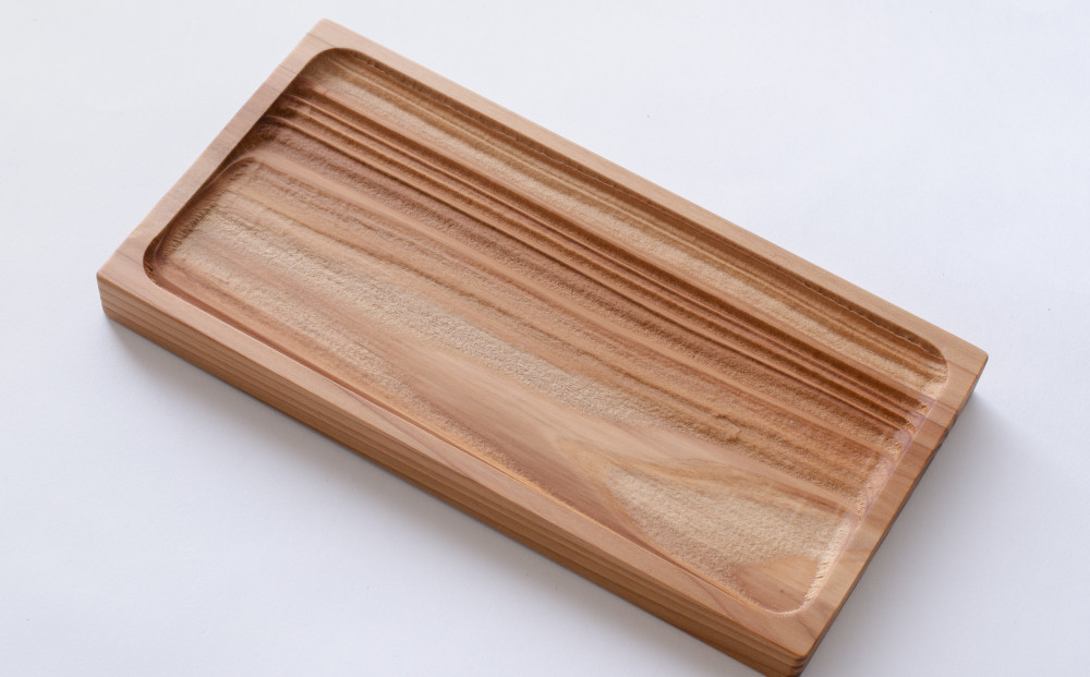 Ten＆O　広島杉　育てるトレイ　「瀬戸の波」　Mサイズ