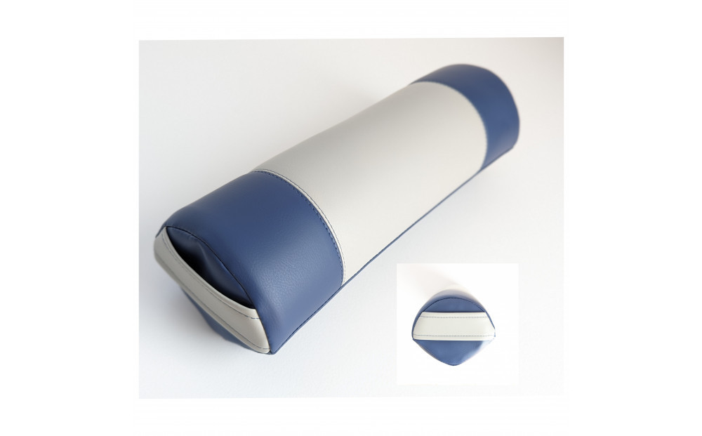 【特許・意匠取得／日本製】寝返りが整体になる《願えりまくらＭ》グレーネイビー